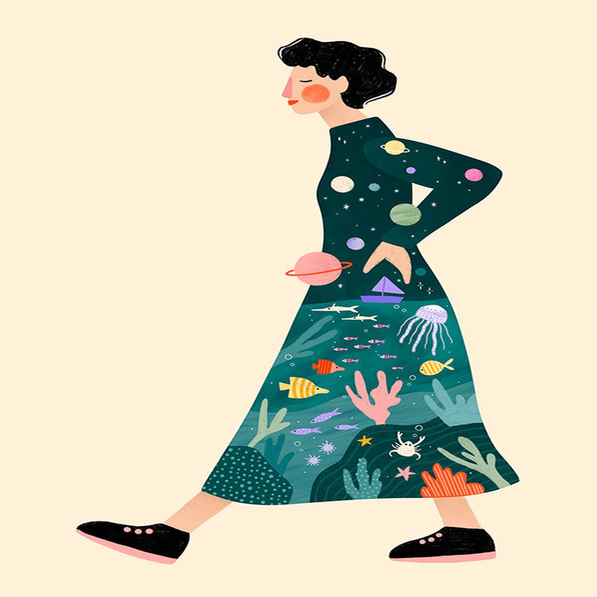 Cosmic Journey Dress