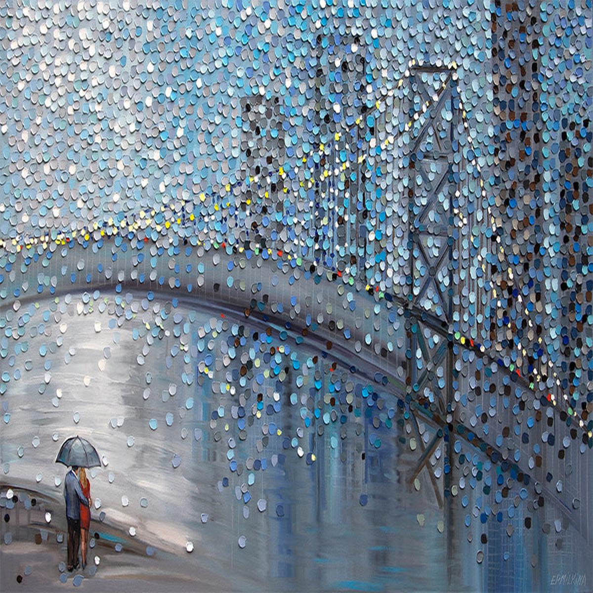Rainy Date With the Bridge View