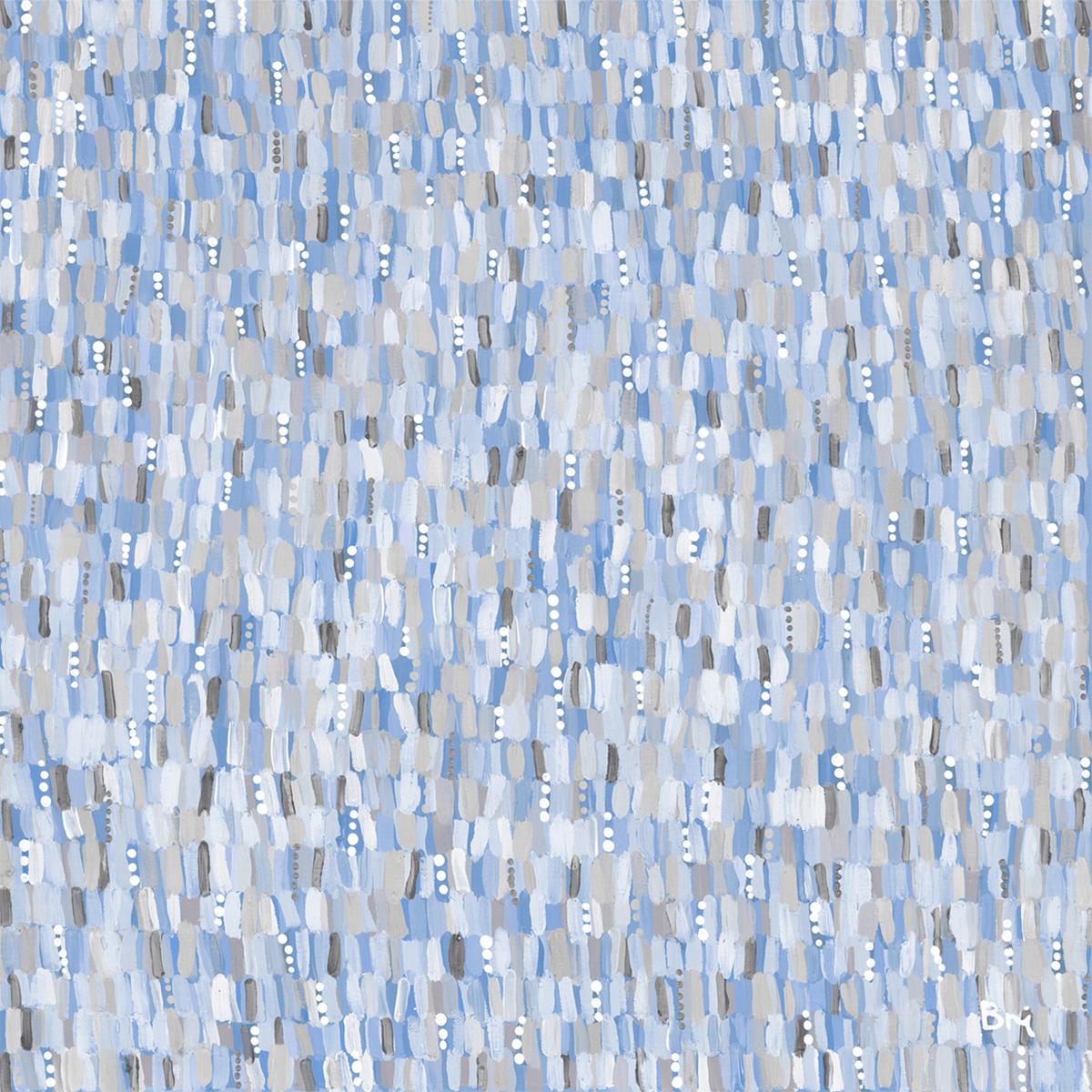 Sun Shower, Soft Blue Tones