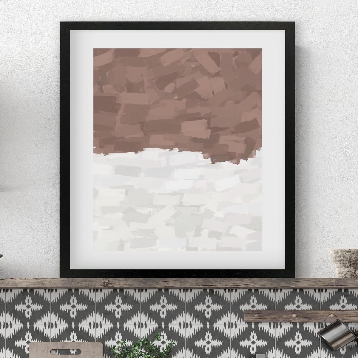 Two Parts Art Print