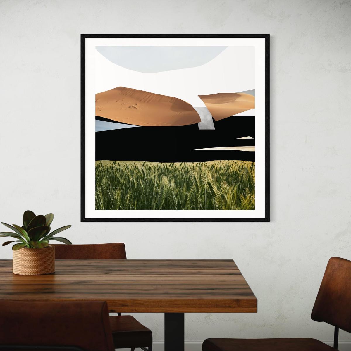 Collage Landscape Art Print