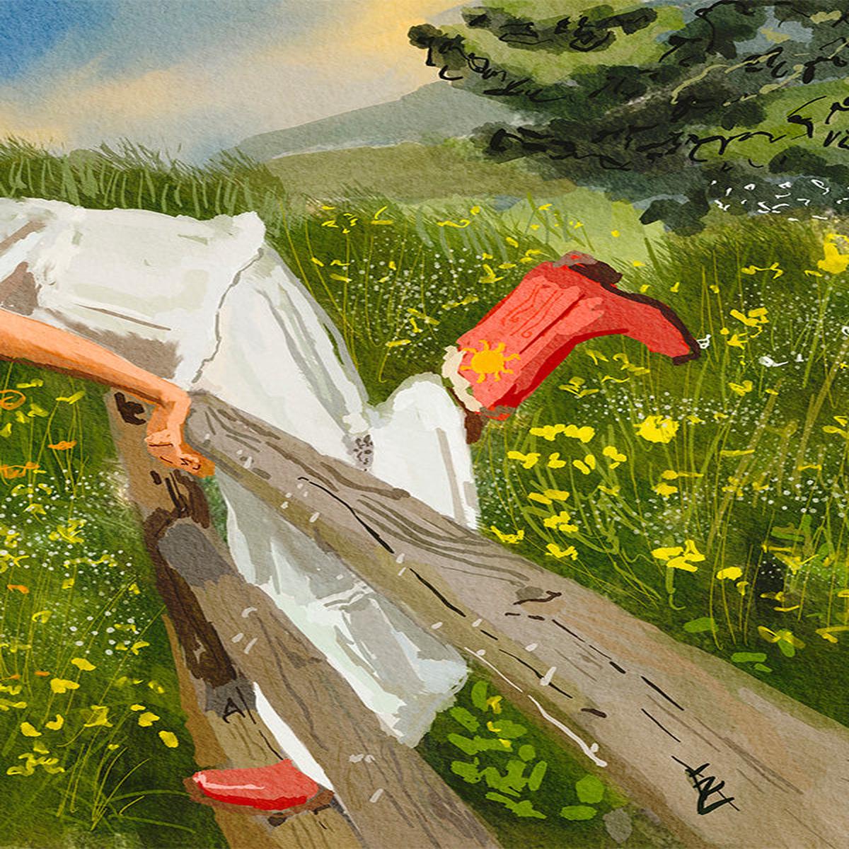 Into the fields
