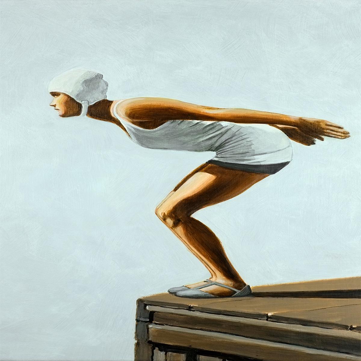 Posing Diver