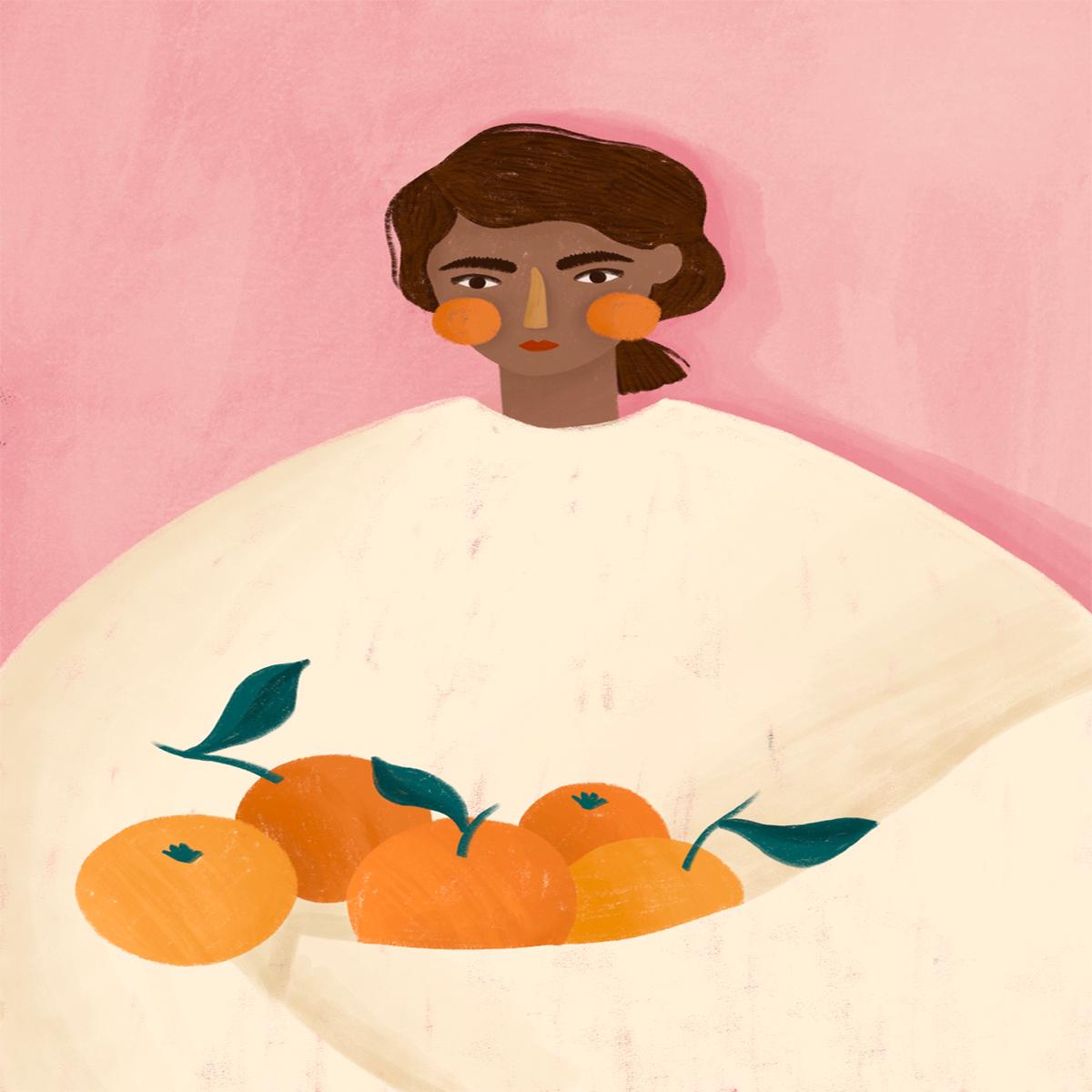 The Woman With The oranges