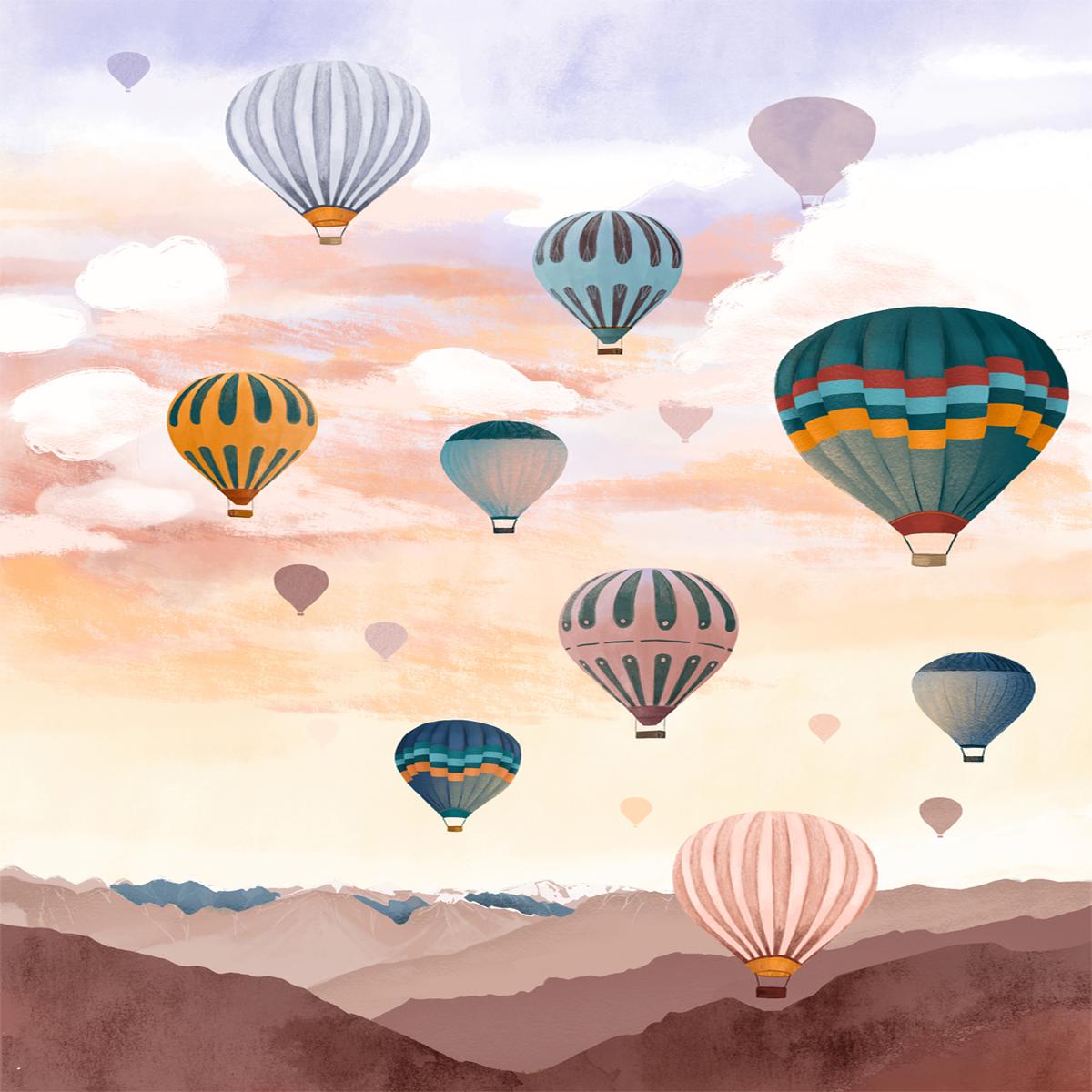 Airballoon Sky, By Goed Blauw