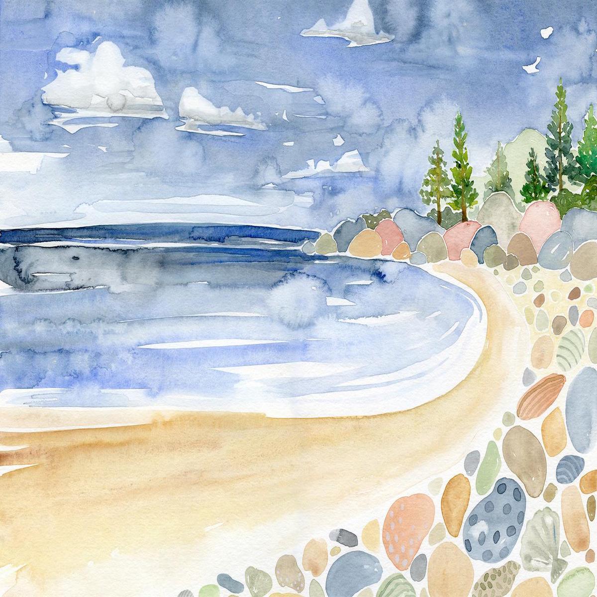 Beach Scene, Style B