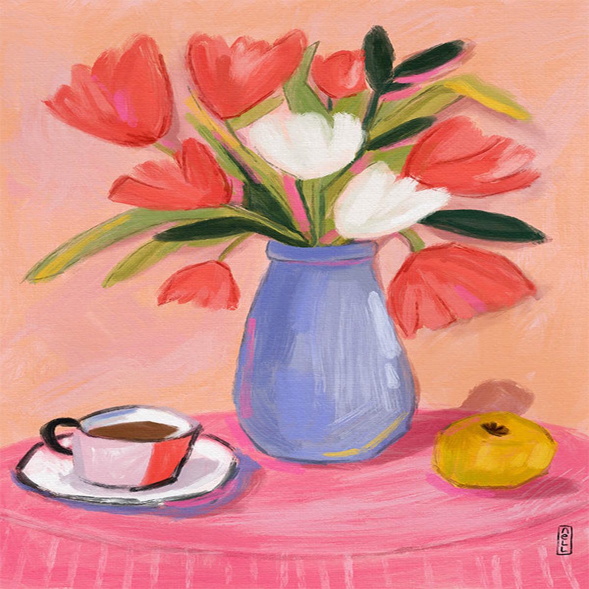 Coffee and Flowers