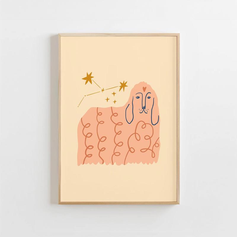 Curly Dreamer Dog