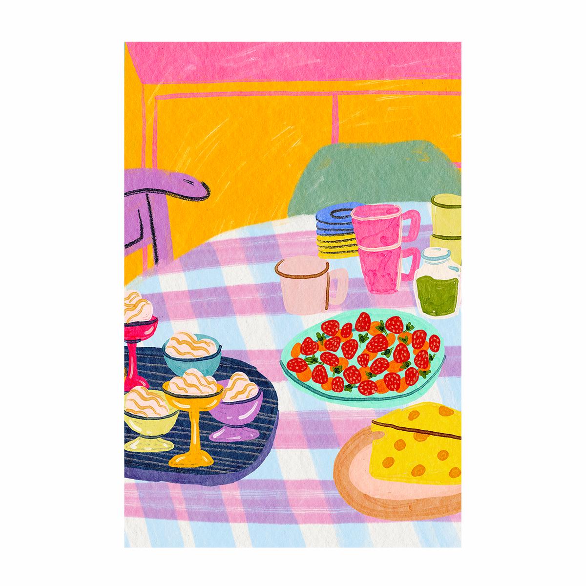 Dessert Shop Tablescape