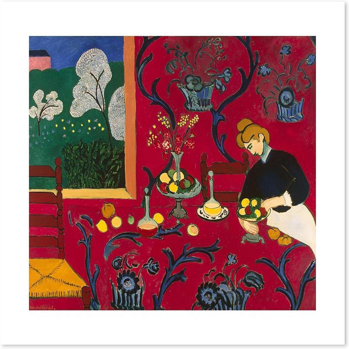Harmony In Red, By Henri Matisse