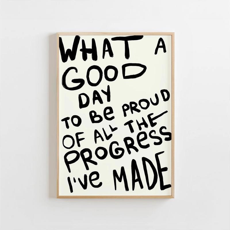 Proud Progress Achiever