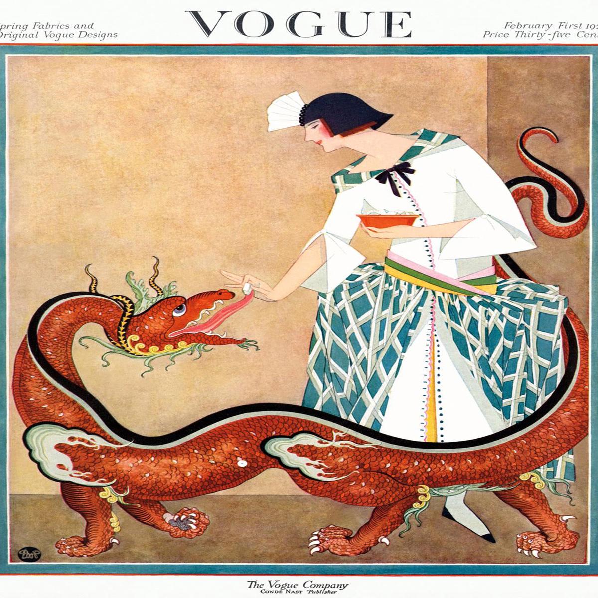 Vintage Fashion Cover IX