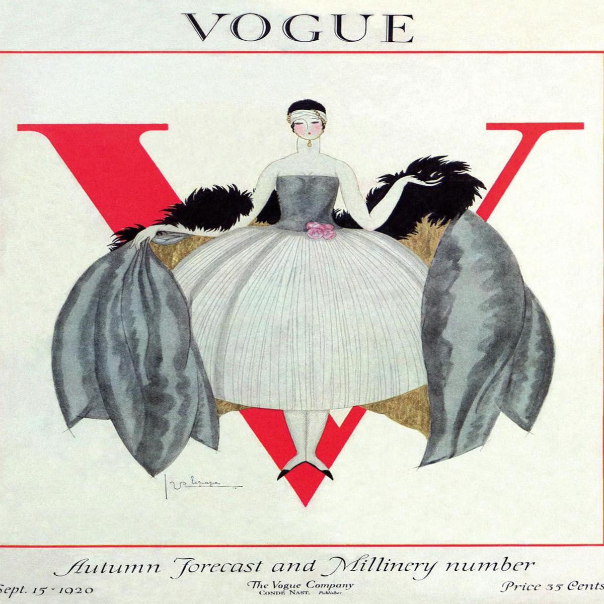Vintage Fashion Cover VII