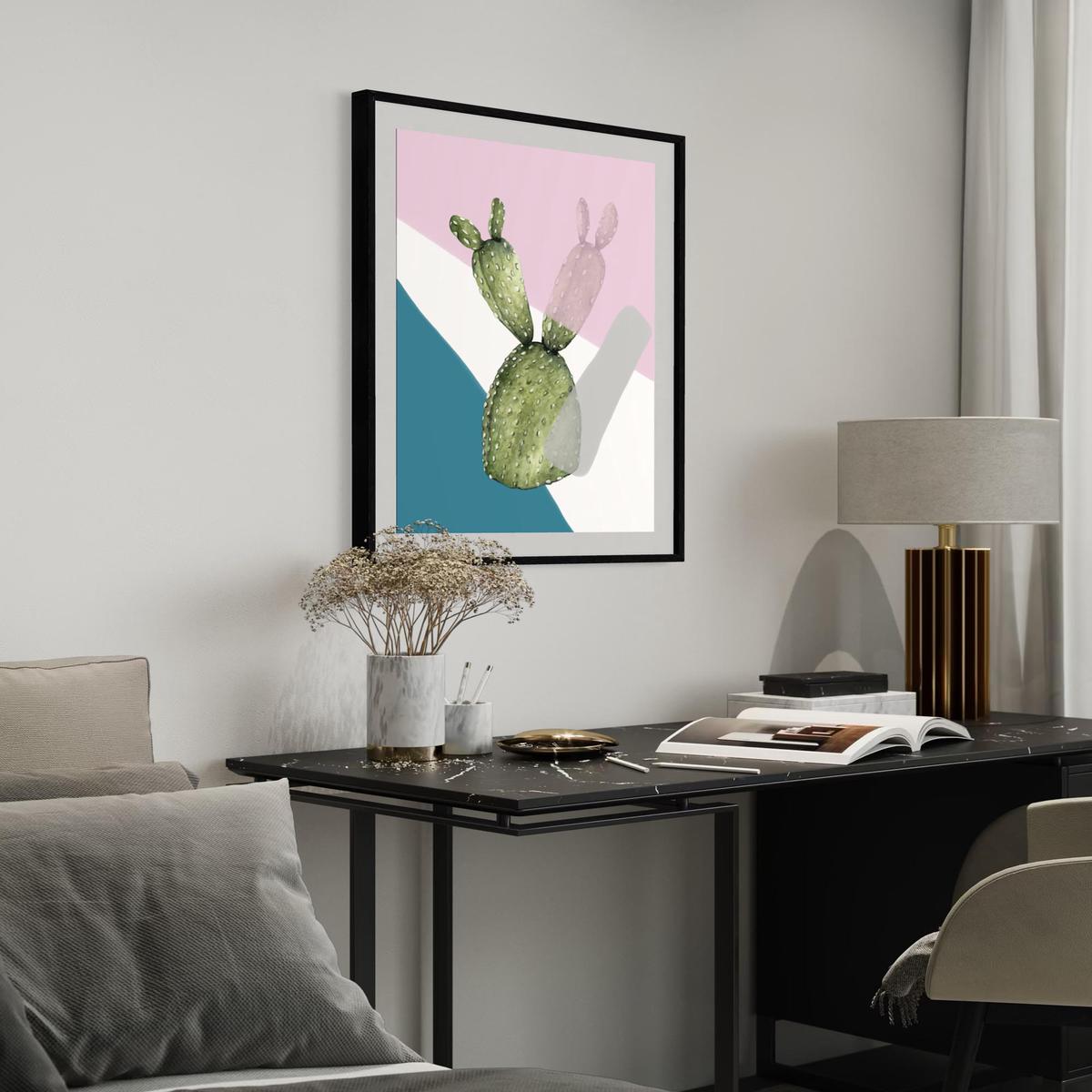 Cactus Contemporary Art Print
