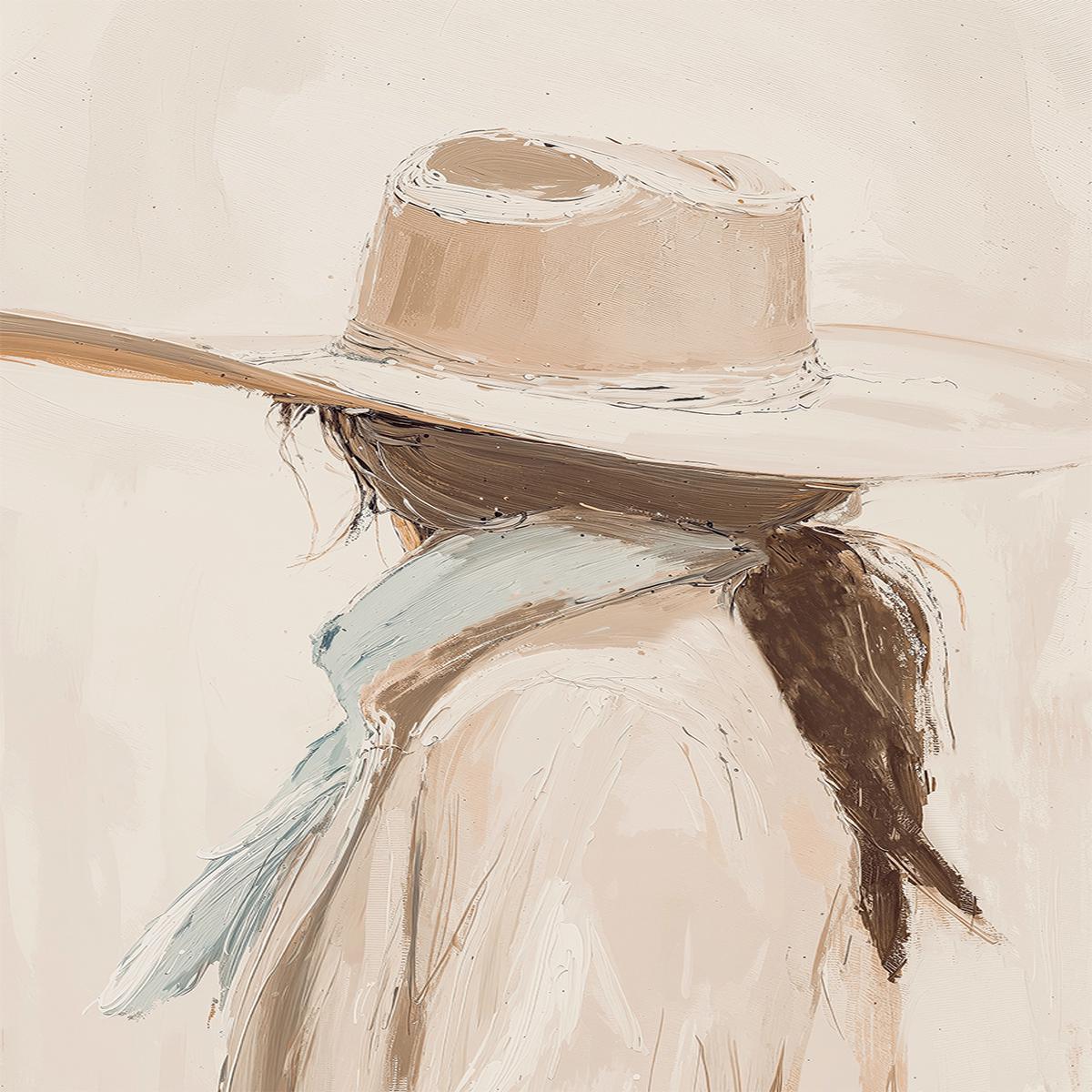 Cowgirl, Brown Tones