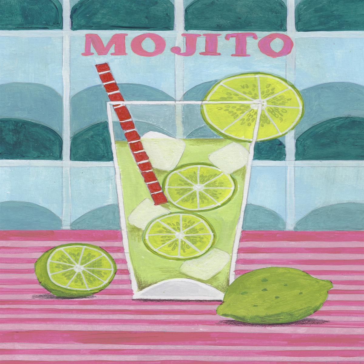 Glass of Mjito