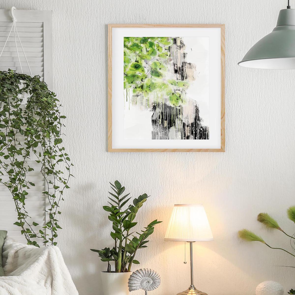 Japanese Botanical Stem Art Print