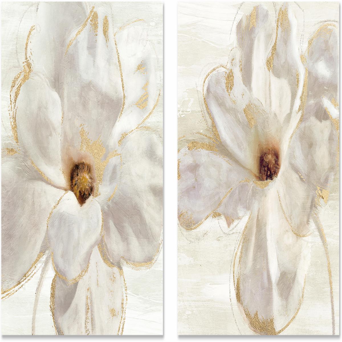 Magnolia Bloom, Style A & B, Set of 2