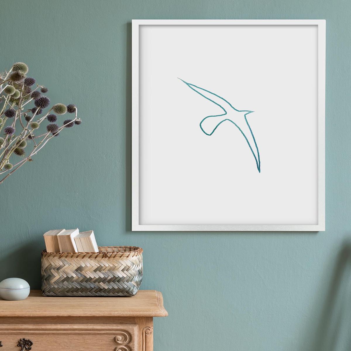Matisse Blue Bird Art Print
