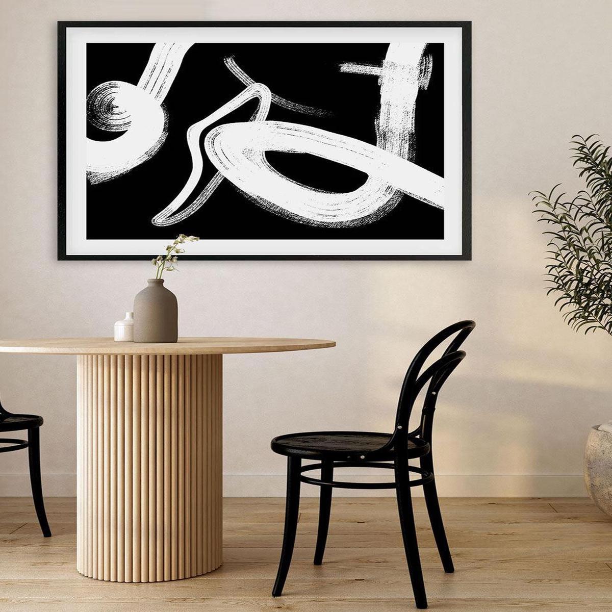 Monochrome Light Art Print