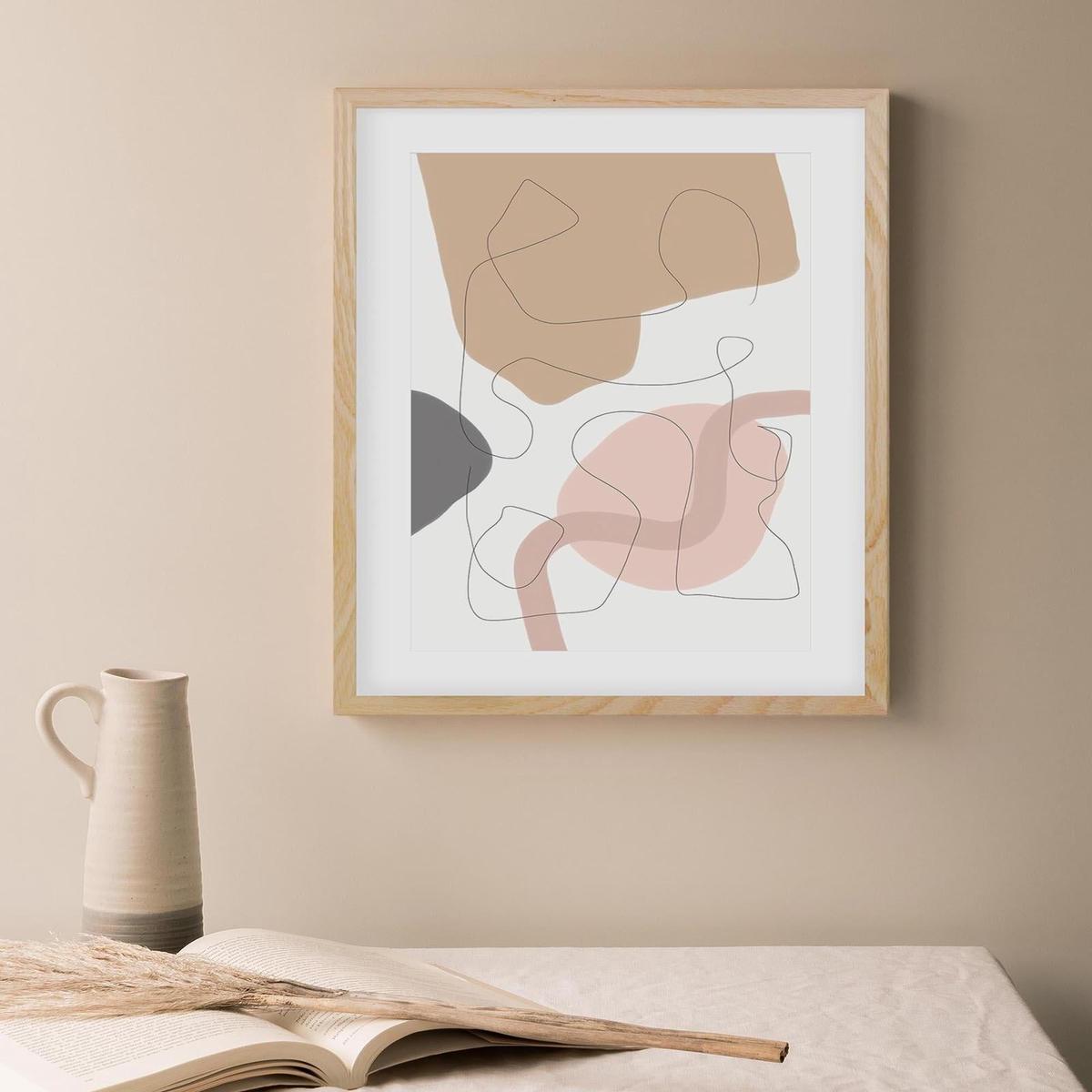 Scandi Shapes 2 Art Print