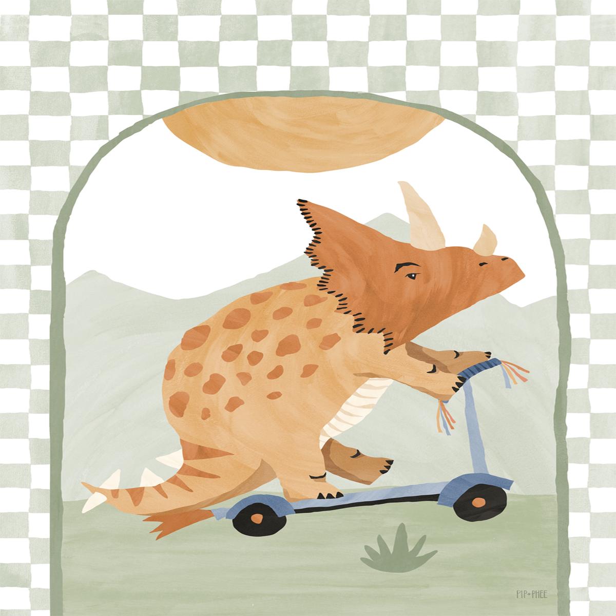 Triceratops Scooter Arch