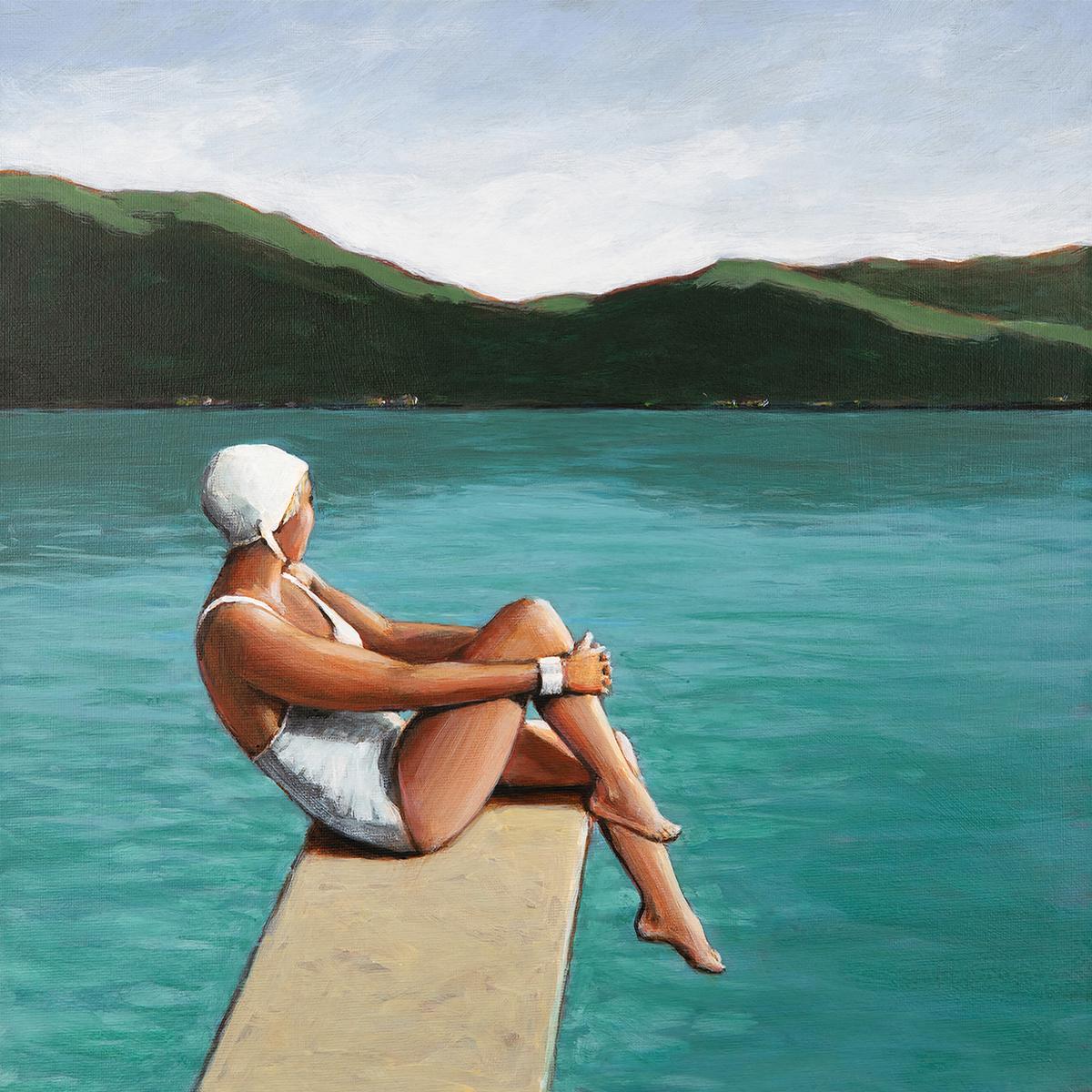 Woman At Lake