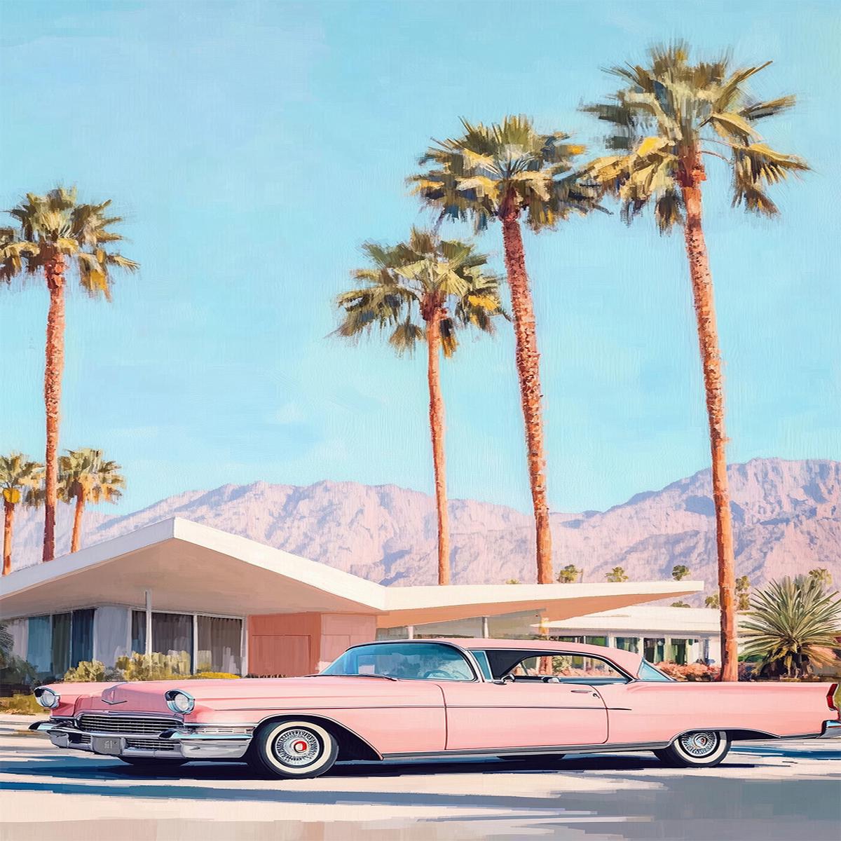 California Vintage Car Prints