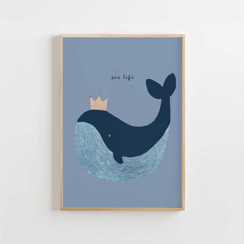 Crowned Blue Whale