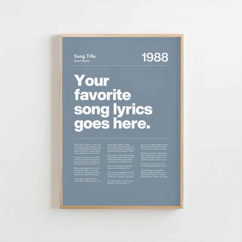 CUSTOM SONG MIST BLUE