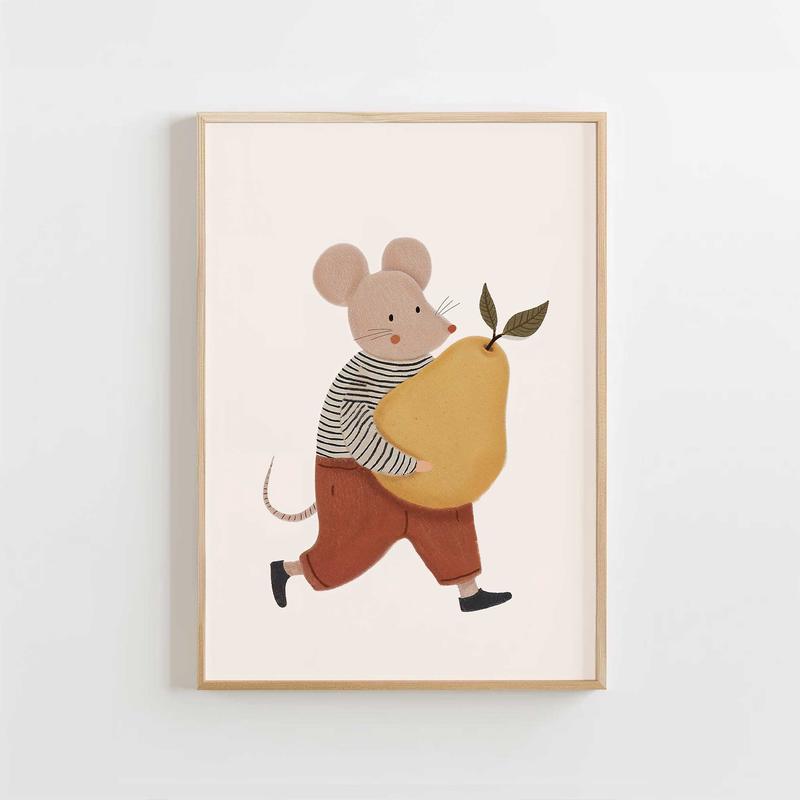 Mouse with Pear