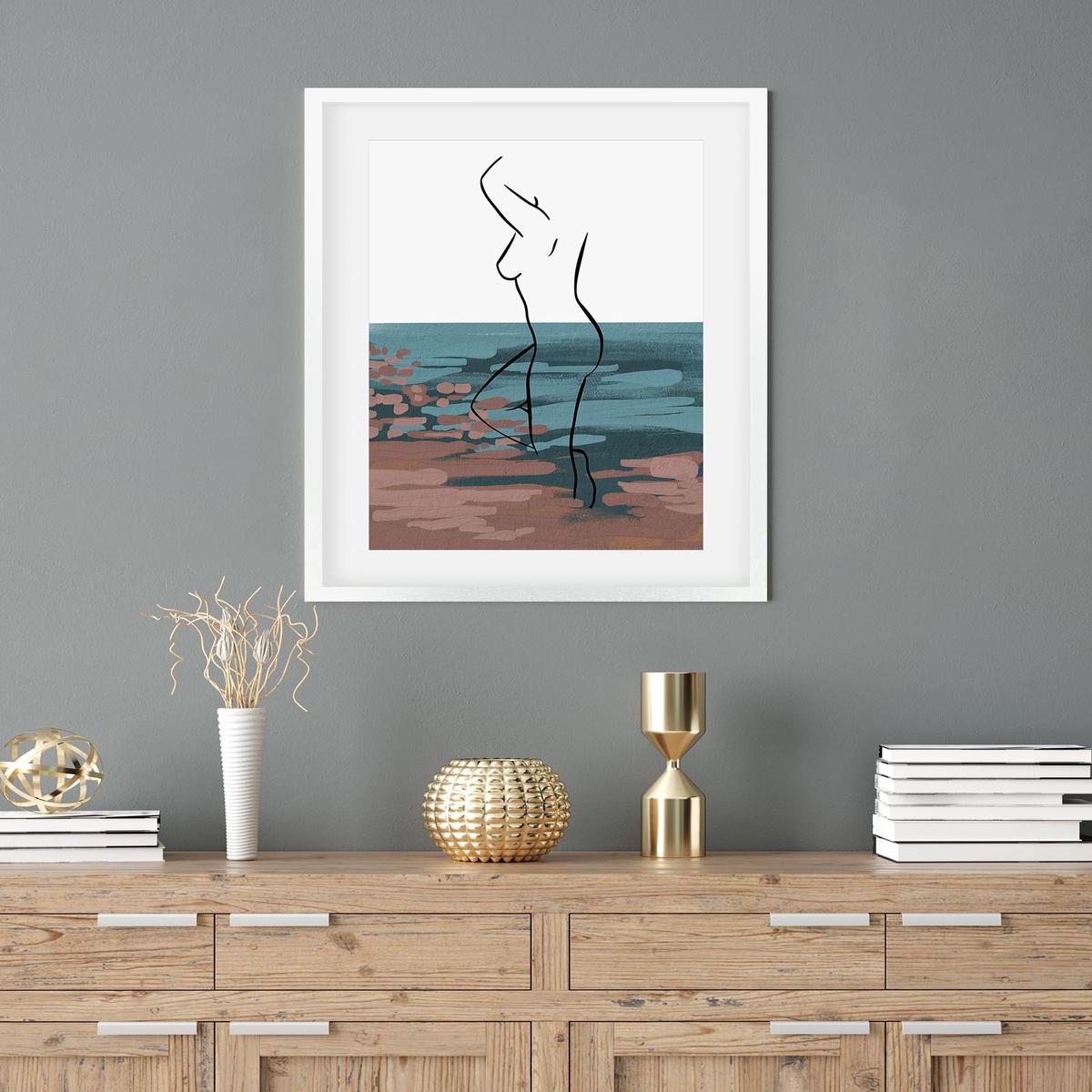 Abstract Figure Art Print