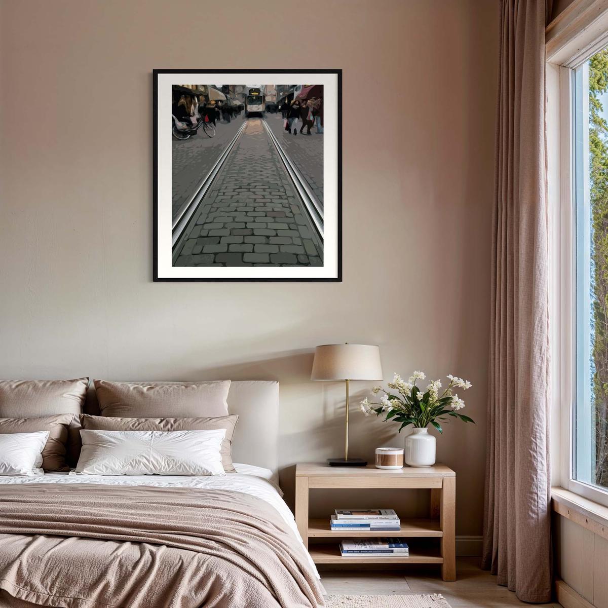 Brushed Amsterdam Art Print