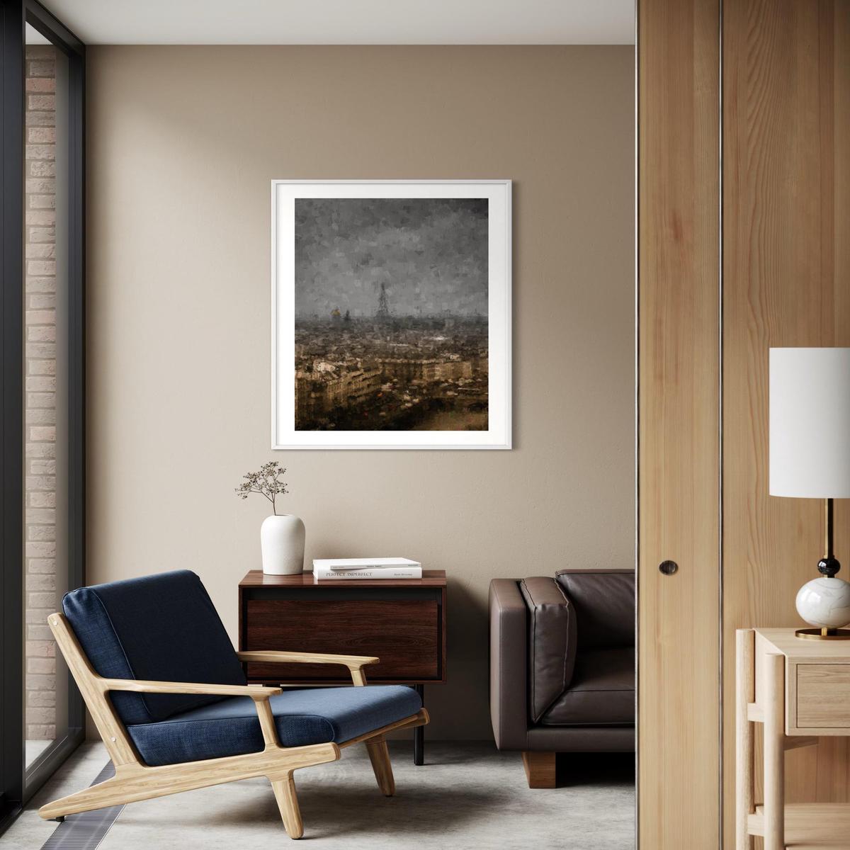Eiffel Tower, Paris Oil Painting Art Print