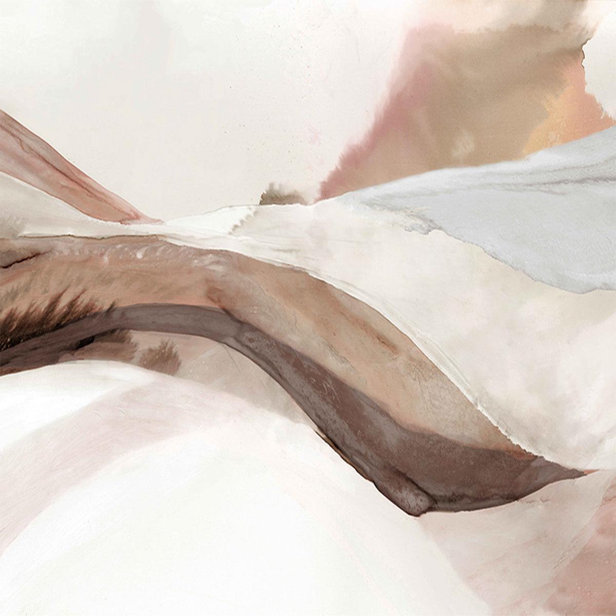 Gentle Waves of Desert Dunes