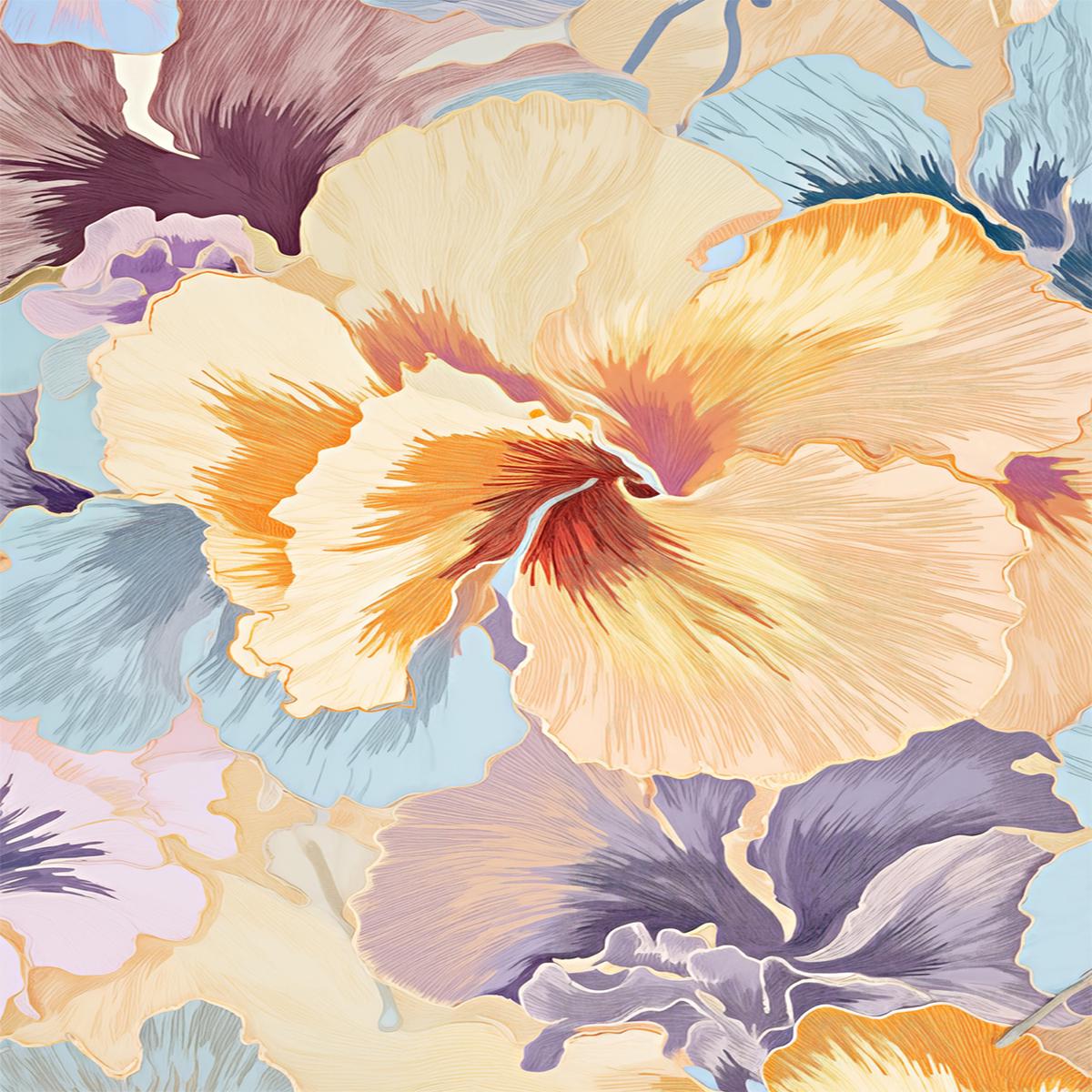 Hibiscus Swirl