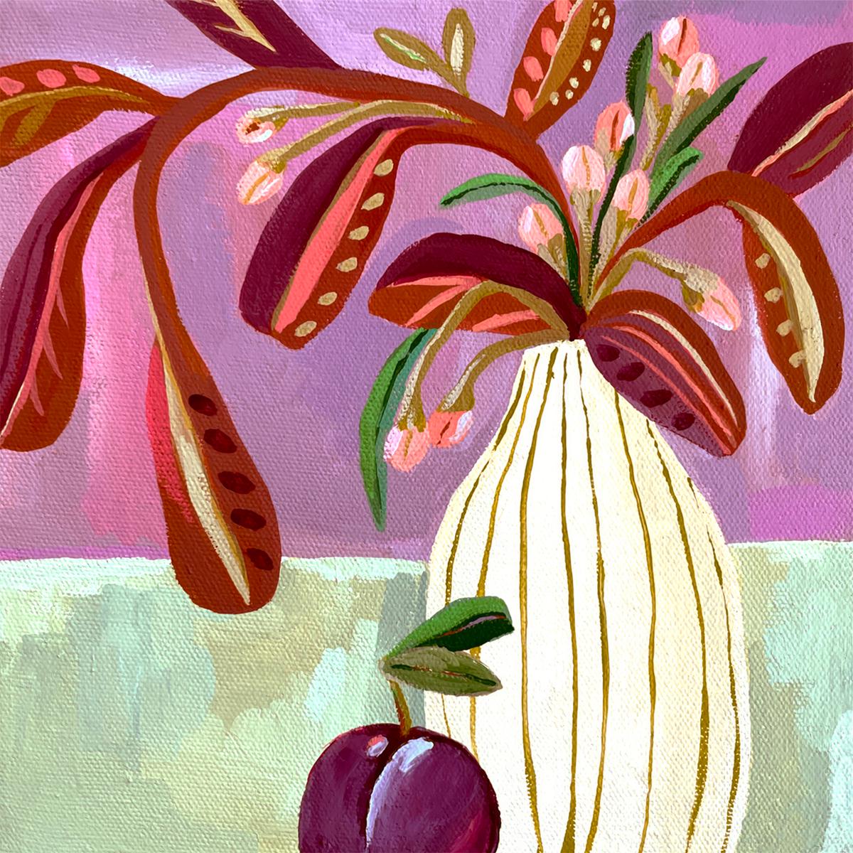Plum Still Life