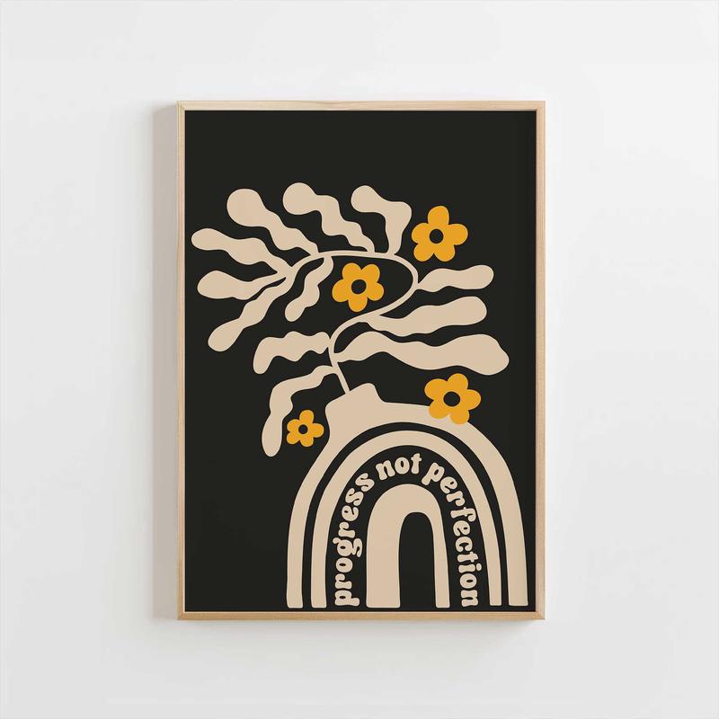 Progress Not Perfection Print