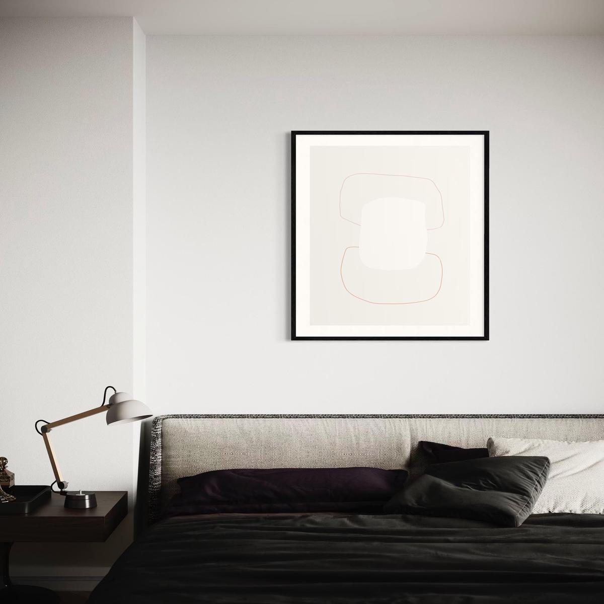 Symmetry In Grey Art Print