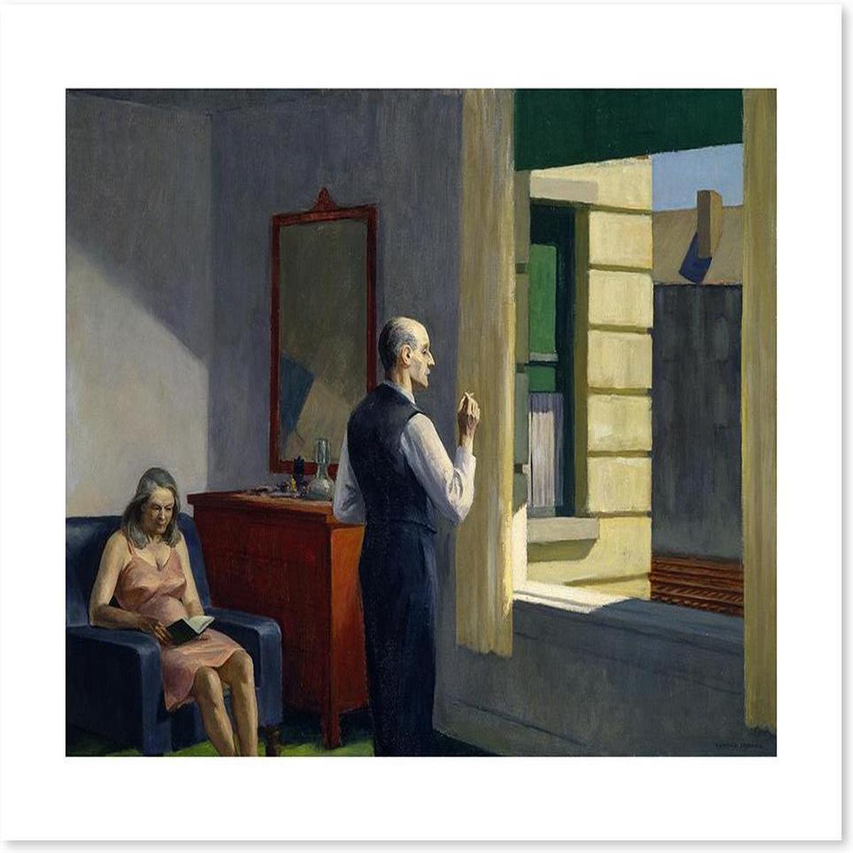 Hotel By A Railroad, By Edward Hopper