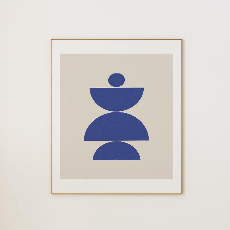 Mid-Century Blue
