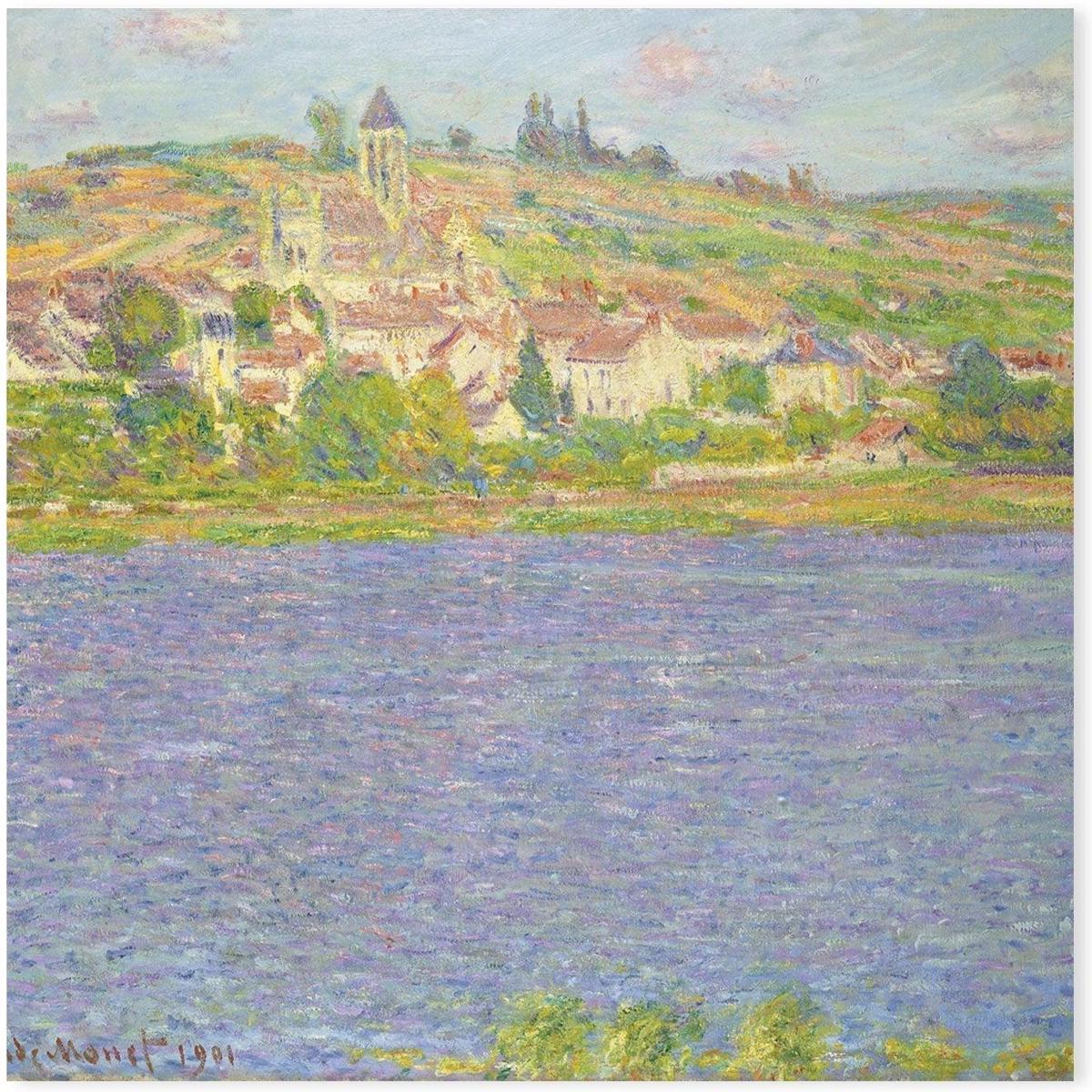 Vetheuil Sun Effect 1901 , By Monet