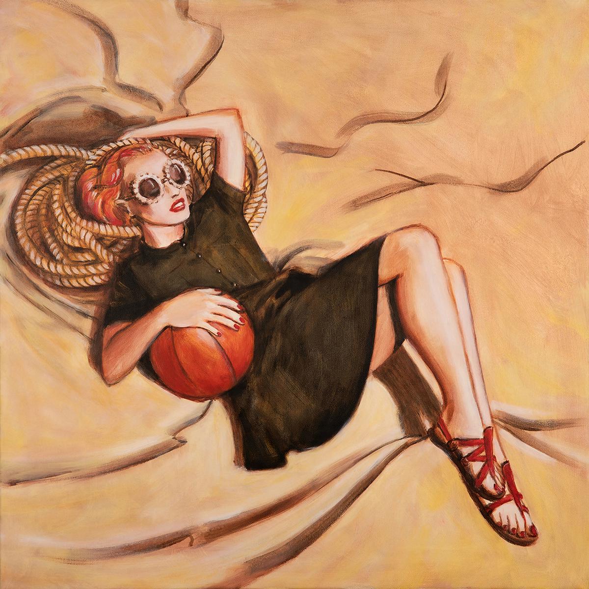 Woman With Ball