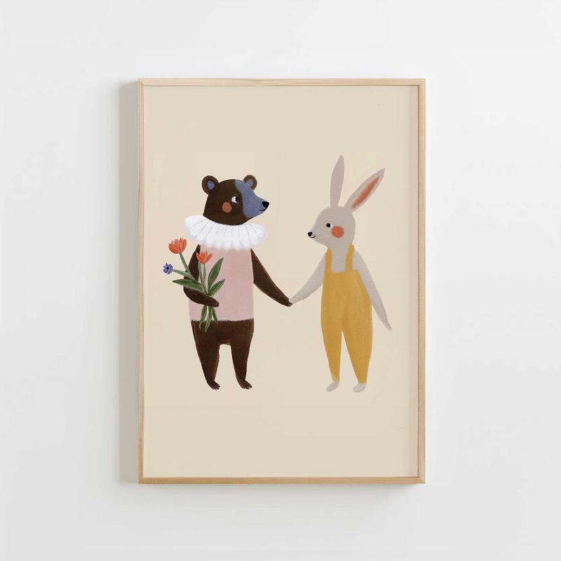 Bear and Bunny Friends