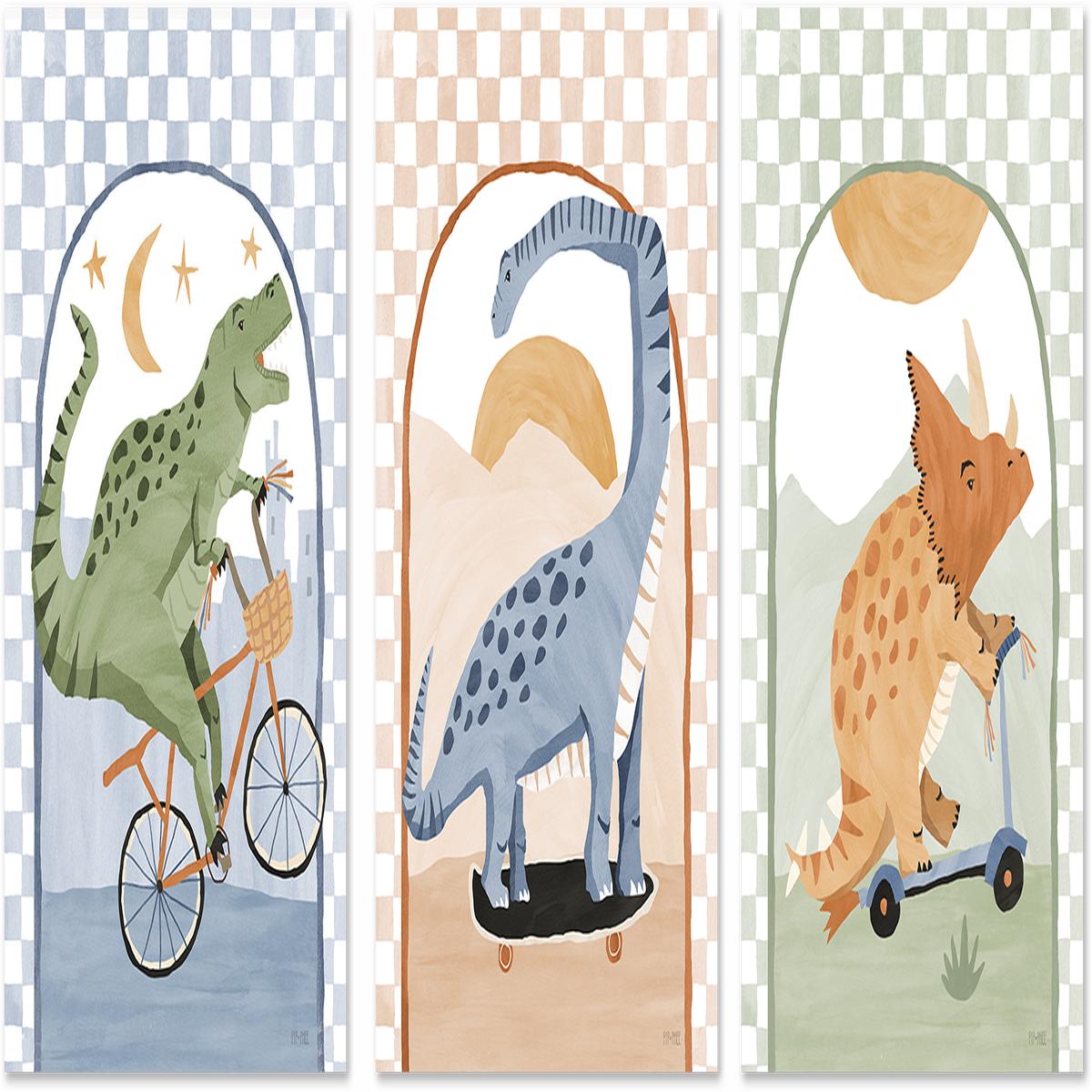 Dino Riders, Set of 3