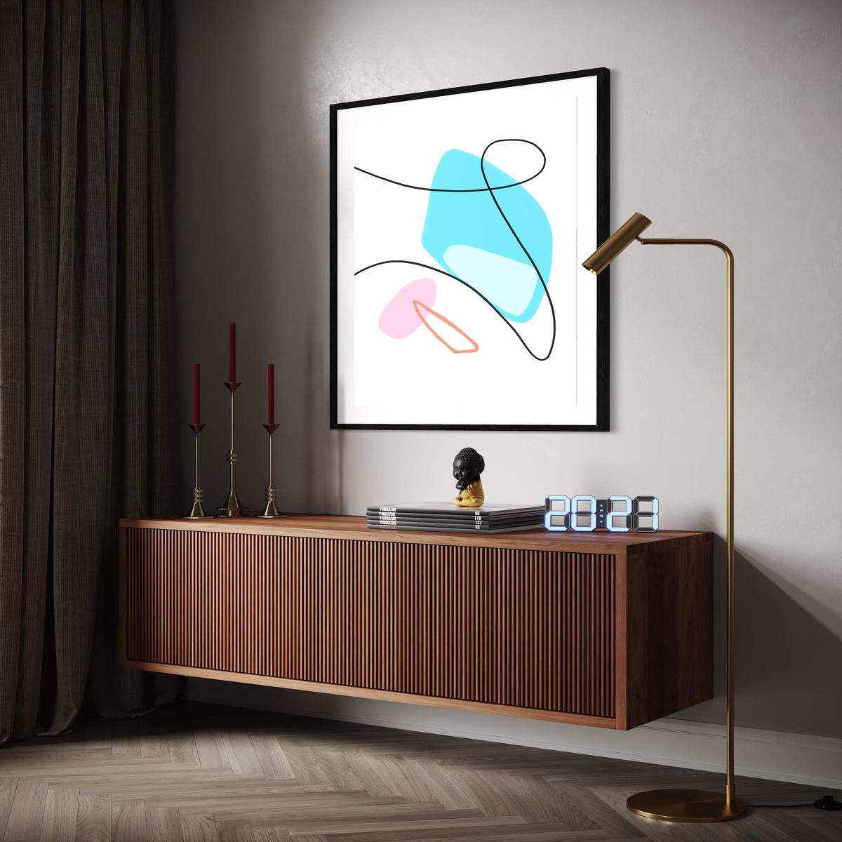 Organic Shapes Art Print