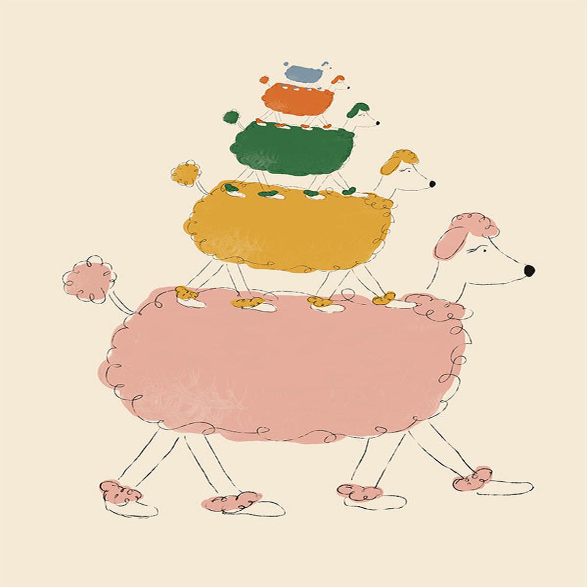 Poodle Pyramid