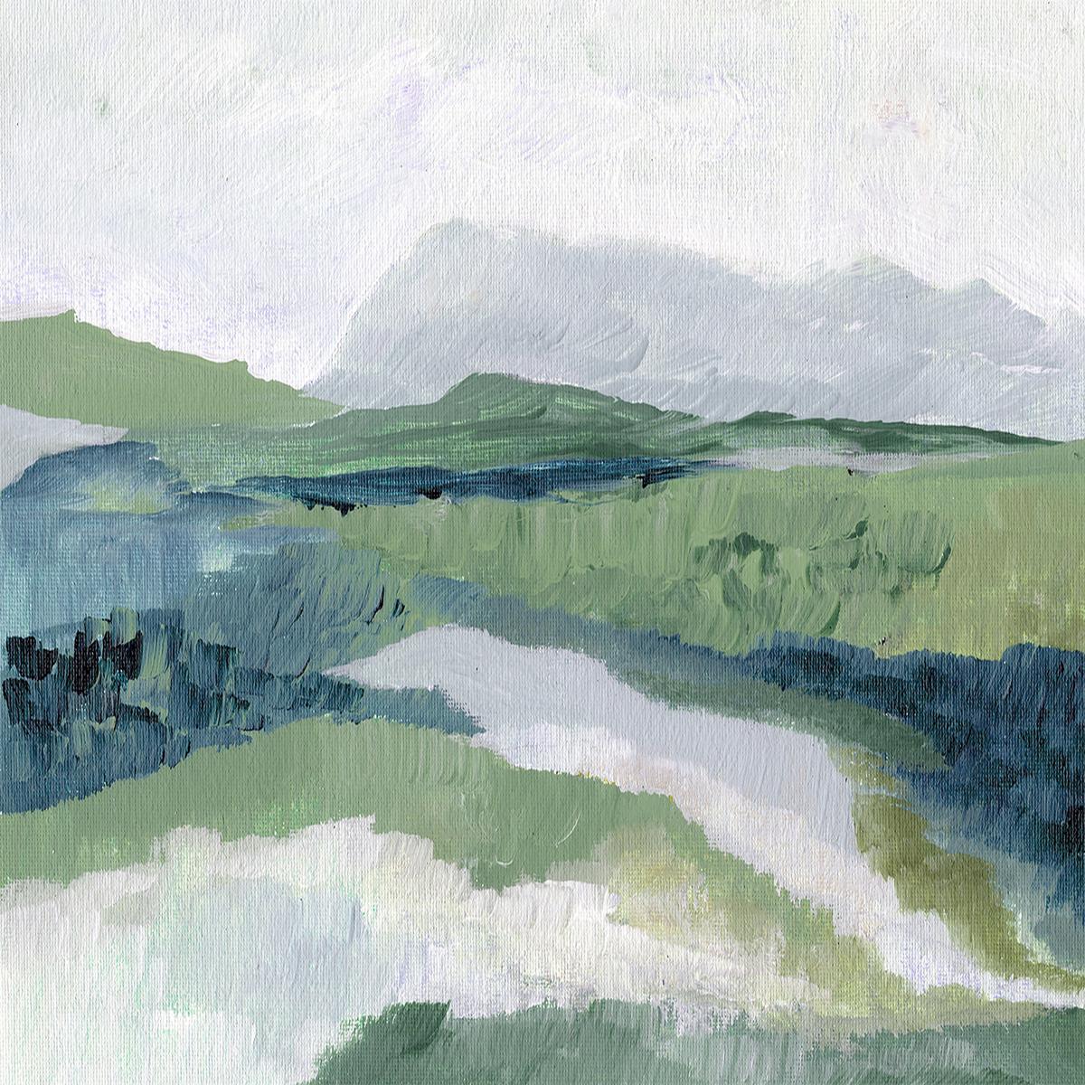 Winter View Landscape