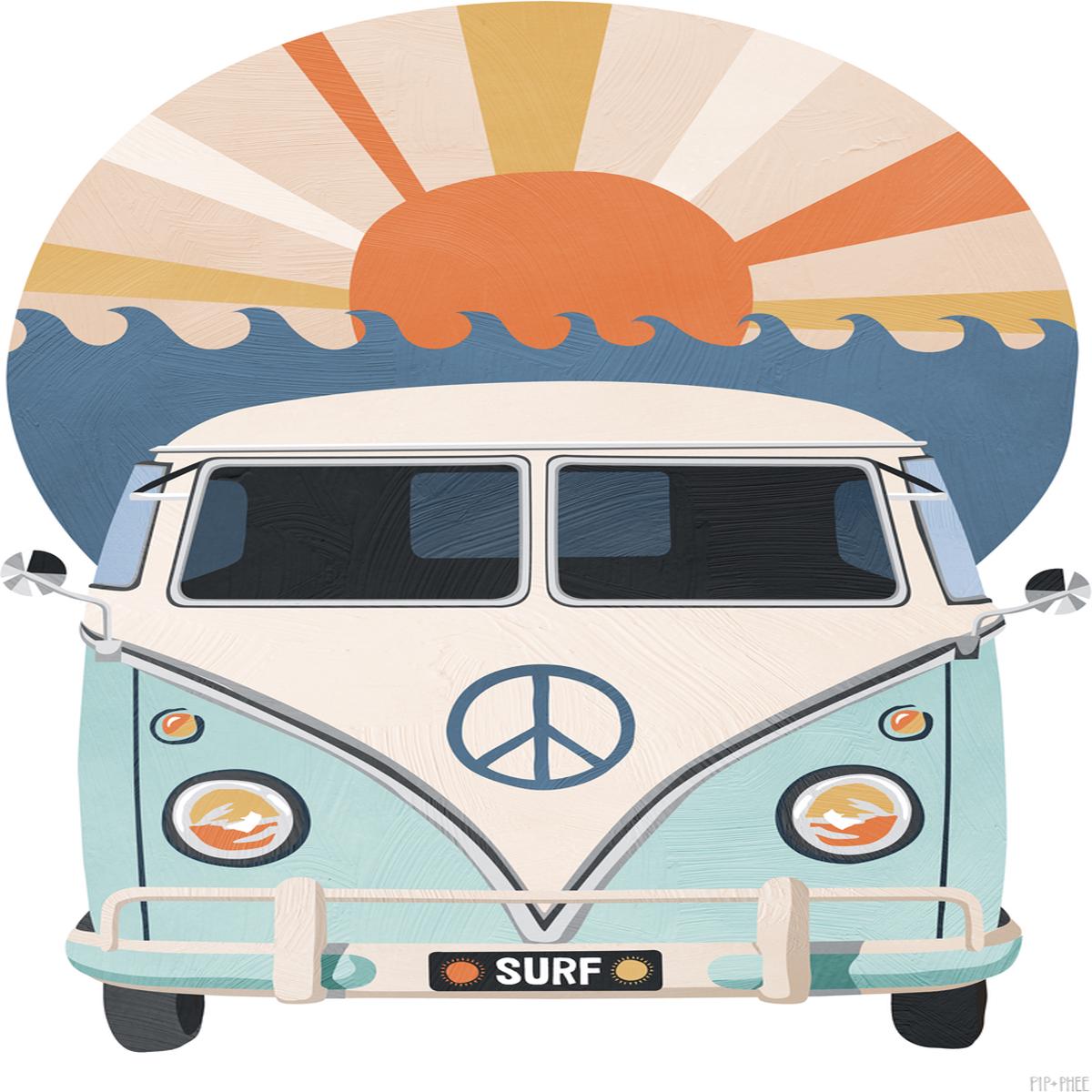 Ocean Kombi Print