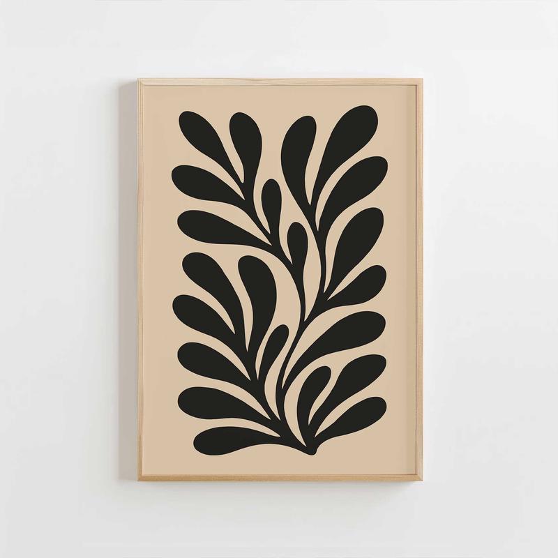 Shadowleaf Flow – Modern Botanical Silhouette